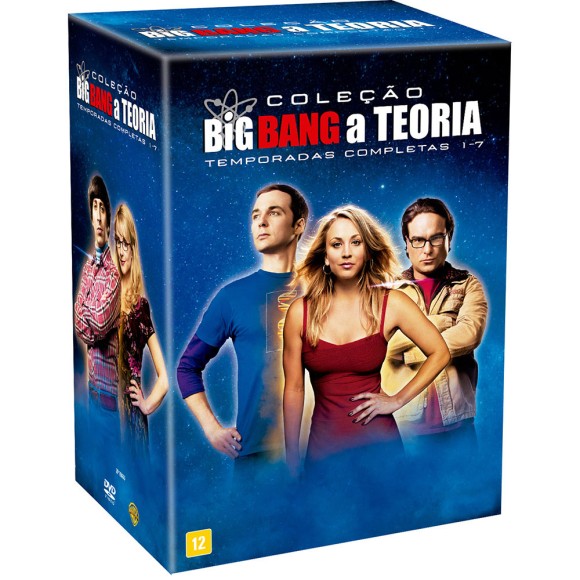 Coleção DVD - Big Bang: A Teoria - Temporadas Completas 1-7 (22 Discos