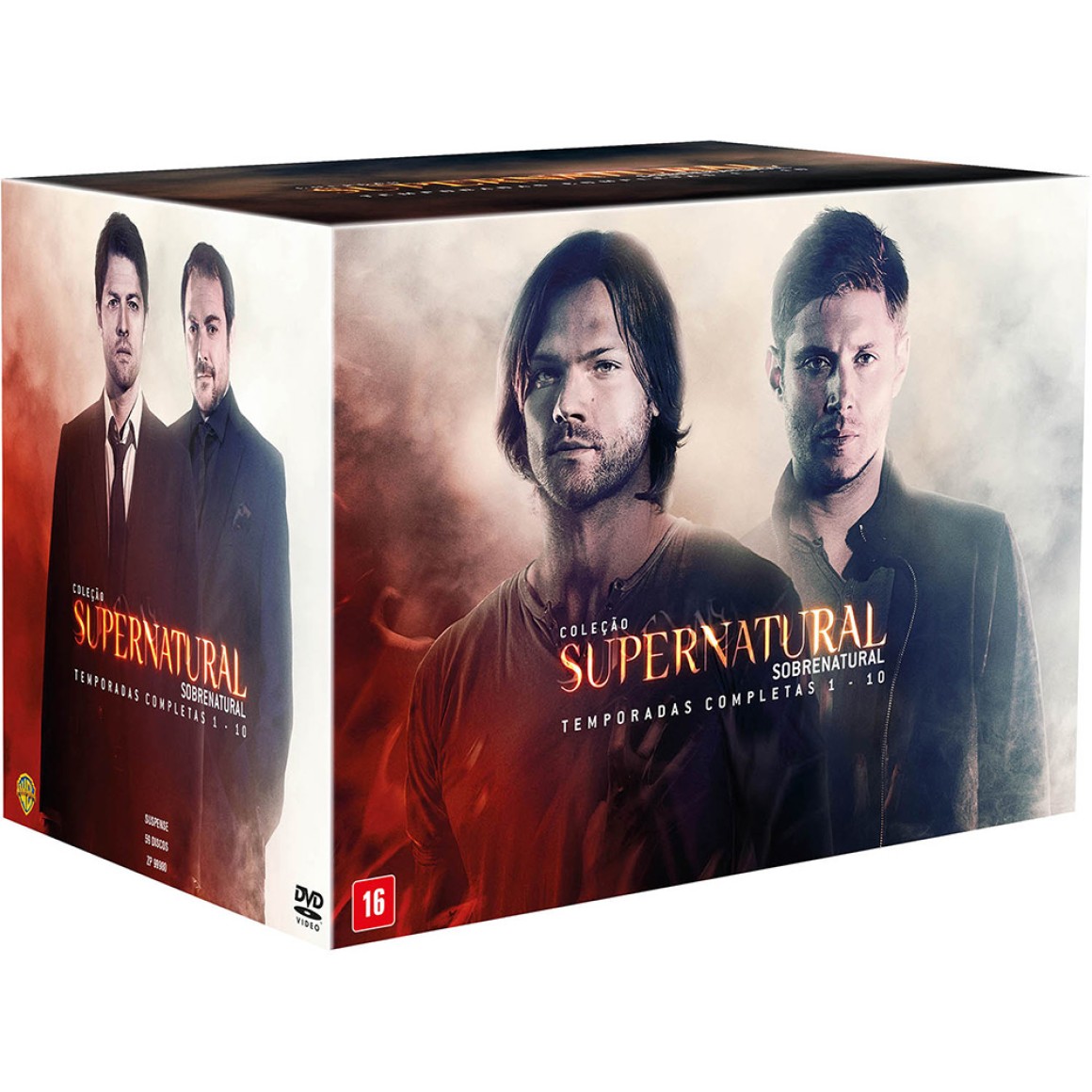 Dvd Coleção Supernatural Temporadas Completas 1 10 