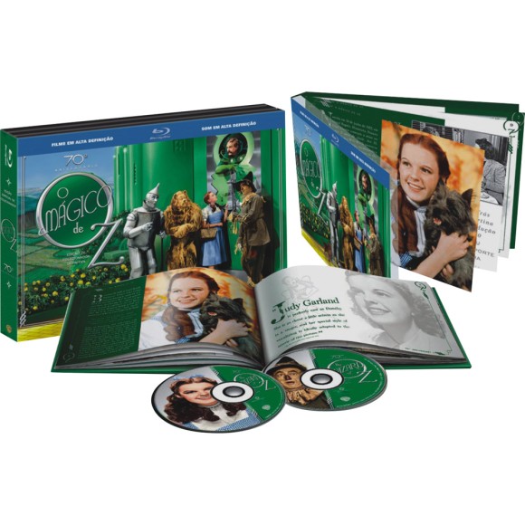 Blu-Ray - O Mágico de Oz - Edição Limitada de Colecionador 70º Aniversário