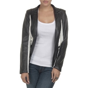 Blazer Couro Sintético Doc Dog Bicolor