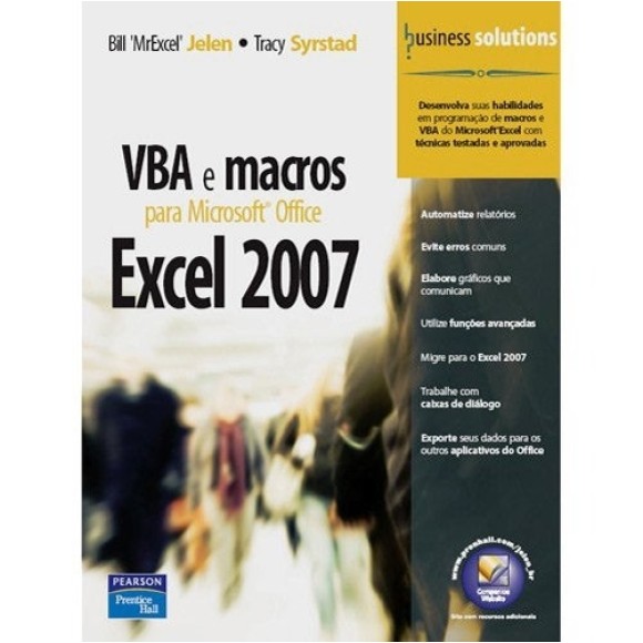 Livro - VBA e Macros para Microsoft Office Excel 2007