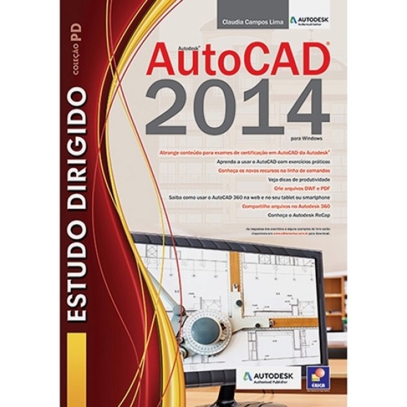 Livro - Estudo Dirigido de Autocad 2014: Para Windows