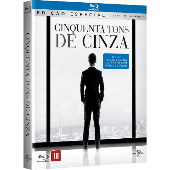 Blu-ray + Trilha Sonora - Cinquenta Tons de Cinza: Edição Especial (2 Discos)