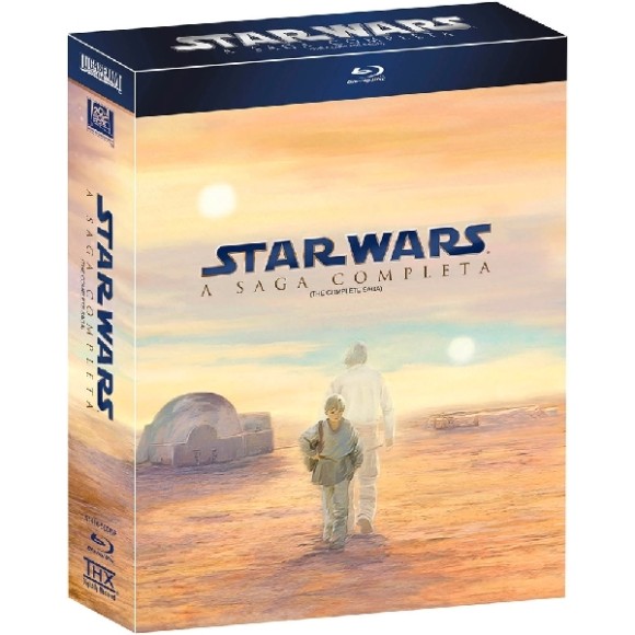 Blu-ray Coleção Star Wars: A Saga Completa (9 Discos)