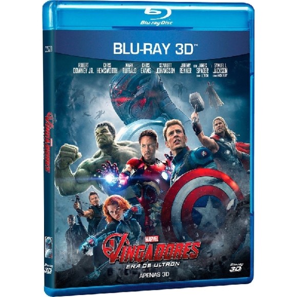 Blu-Ray 3D - Vingadores: Era de Ultron
