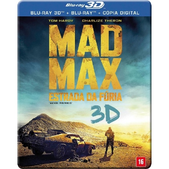 Blu-Ray 3D + Blu-Ray - Mad Max: Estrada da Fúria