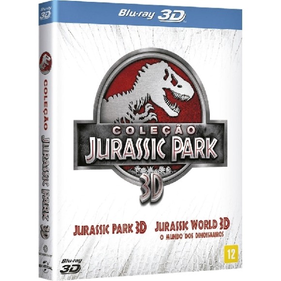 Blu-ray 3D - Coleção Jurassic Park (2 discos)