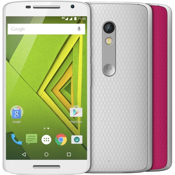 Smartphone Motorola Moto X Play Colors Dual Chip Desbloqueado Android 5.1 Tela 5.5" 32GB 4G Câmera 21MP e Processador Octa-core - Branco + Capa 