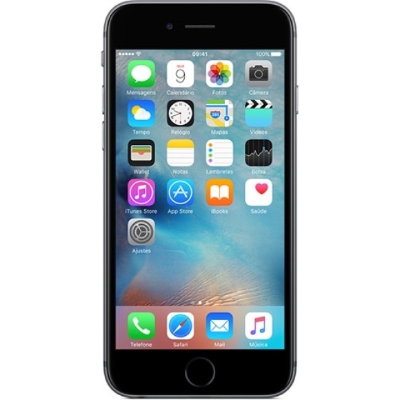 iPhone 6s Plus 64GB Cinza Espacial Desbloqueado iOS 9 4G 12MP - Apple 