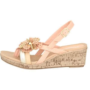 Sandália Anabela Piccadilly Flor