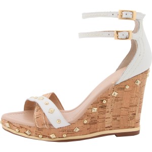 Sandália Lilly's Closet Calf Cortiça