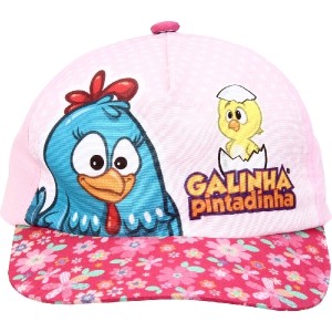 Boné Boneleska Galinha Pintadinha - Rosa 