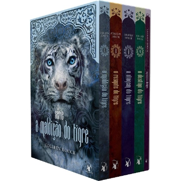 Livro - Box A Maldição do Tigre (5 Volumes) - Edição Econômica